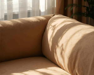 Clean Sofa in cozy living room