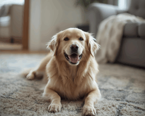 Pet stains on carpet