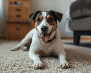 Pet stains on carpet