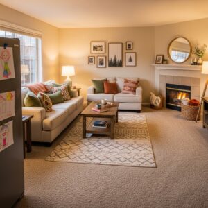 cozy family living room